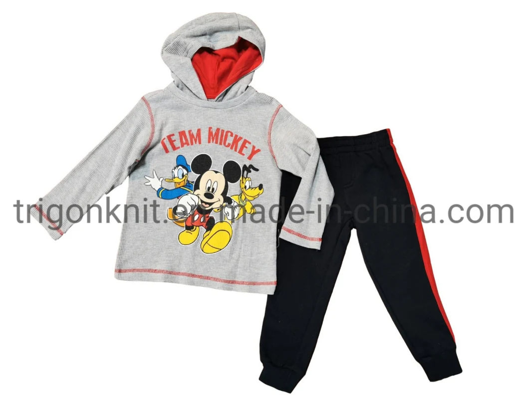 Girls Jogging Suits with Cartoon Printing Kids Sportwear