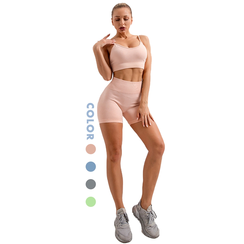 Fashion Seamless Sportwear Sweat Absorption Yoga Clothes for Women Fitness Yoga Clothing