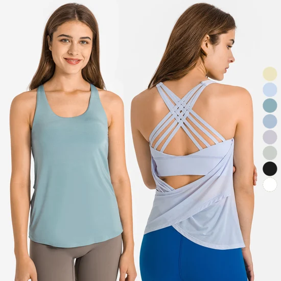 Новая блузка с нагрудником, жилет, тренировочная одежда для женщин, свободный топ без рукавов для тренировок, йоги